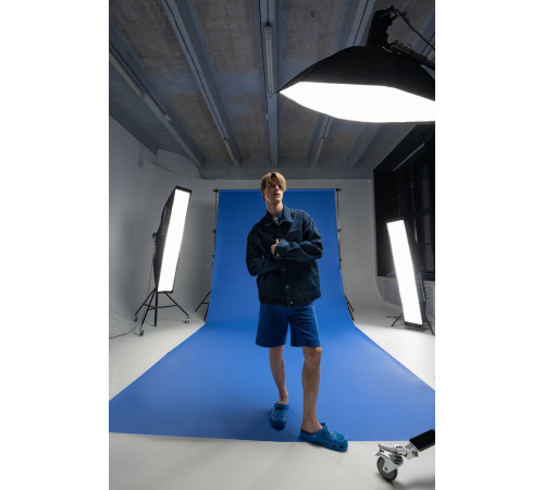 Куртка джинсовая O1, темно-синяя