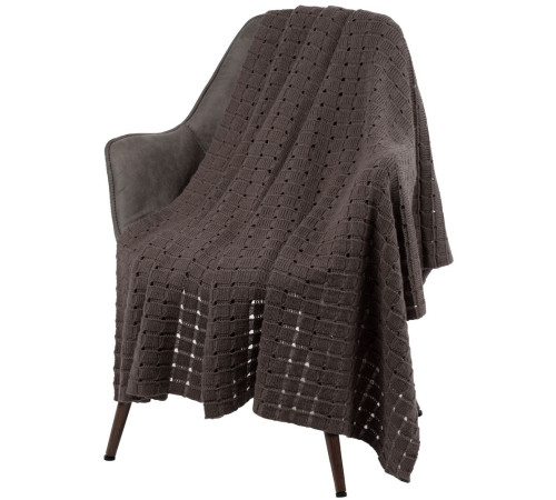 Плед Exquisito, коричневый