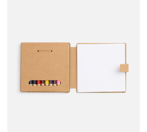 Набор цветных карандашей с блокнотом Pencilvania Traveler