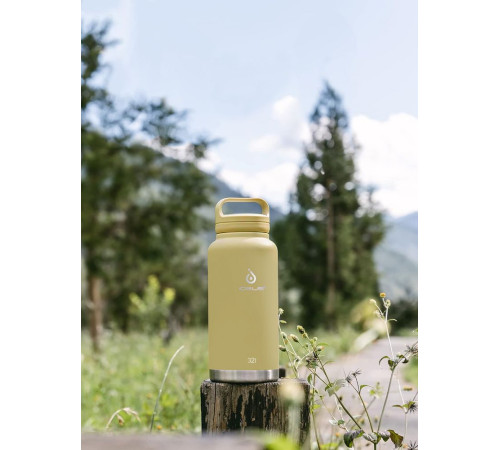 Термобутылка Fujisan XL, желтая
