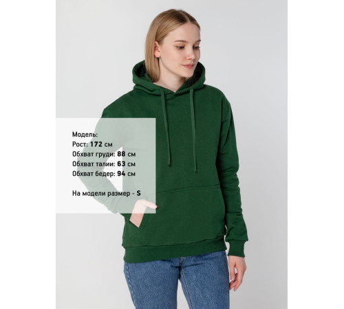 Худи Kirenga Heavy 2.0, темно-зеленое