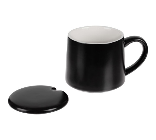 Кружка с подогревом и беспроводной зарядкой Dual Base ver. 2.0 Matt, черная