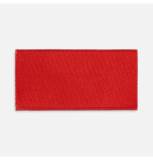 Лейбл тканевый Epsilon, XXS, красный