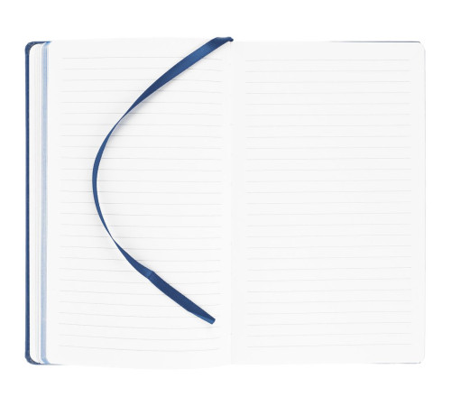 Блокнот Shall, в линейку, синий