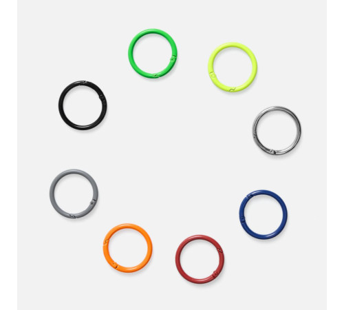 Карабин-кольцо Claus, L, черный