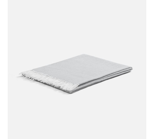 Плед «Гирвас», светло-серый