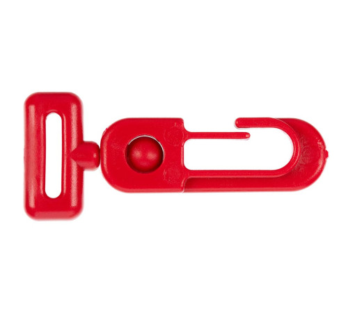 Застежка-карабин Сarabine, S, красный