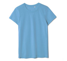 Футболка женская T-bolka Lady, голубая