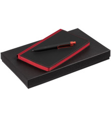 Набор Nice Twice, черный с красным