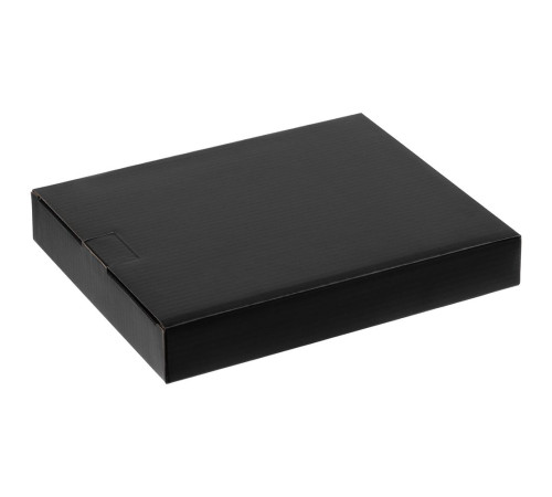 Органайзер с блокнотом и аккумулятором Oiro, черный