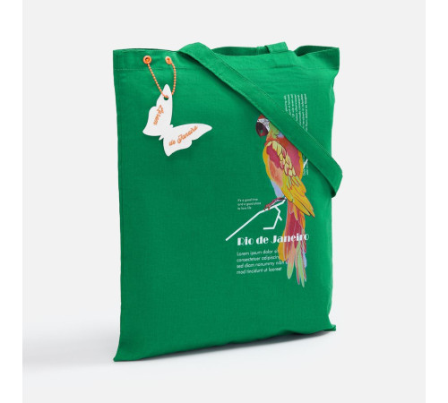 Холщовая сумка Neat 140, зеленая