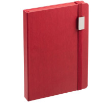 Ежедневник New Factor Metal, красный