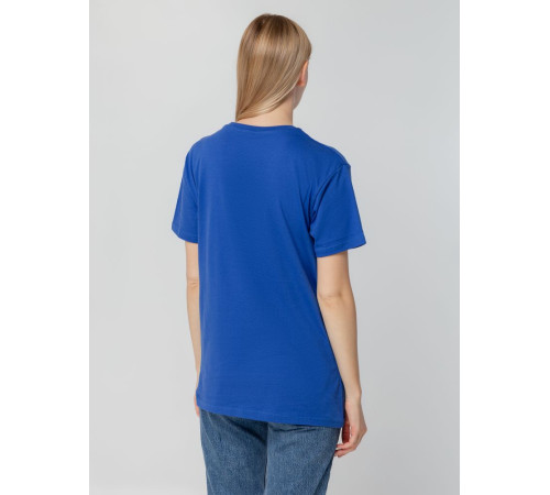 Футболка унисекс T-bolka 140, ярко-синяя