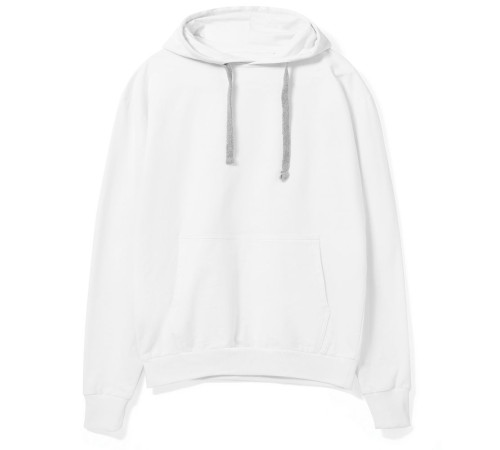 Толстовка с капюшоном Kirenga, белая (белоснежная)