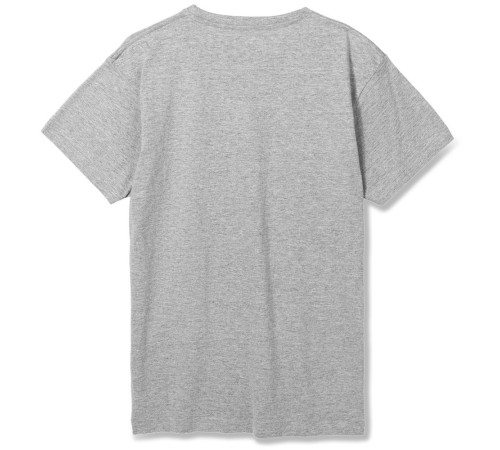 Футболка унисекс T-Bolka 180, серый меланж