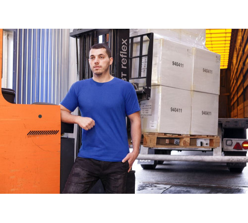 Футболка унисекс T-Bolka 180, темно-синяя