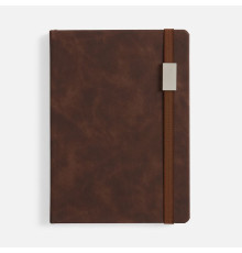 Ежедневник Urban Metal, недатированный, коричневый