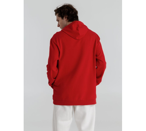 Толстовка с капюшоном унисекс Hoodie, красная