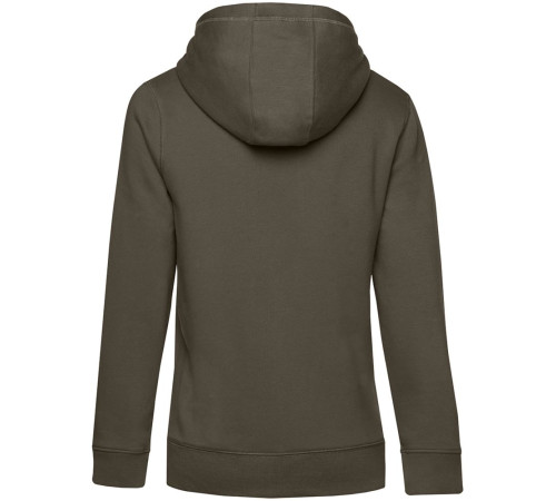 Толстовка с капюшоном женская Queen, хаки