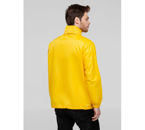 Ветровка унисекс Shift, желтая