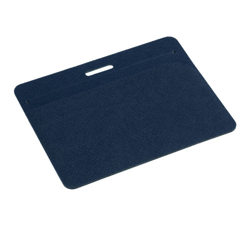 Чехол для карточки с ретрактором Devon, синий