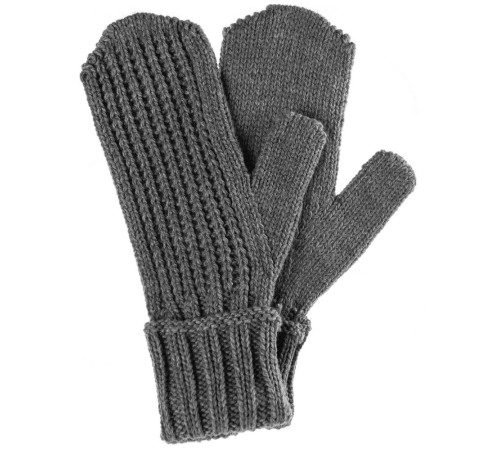 Варежки Nordkyn, серый меланж (эбонит)