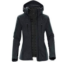 Куртка-трансформер женская Matrix, серая с черным