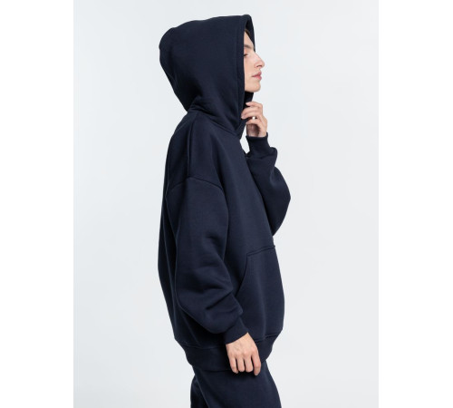 Худи Kulonga Oversize, темно-синее (кобальт)