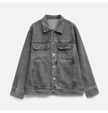 Куртка джинсовая O2, серая