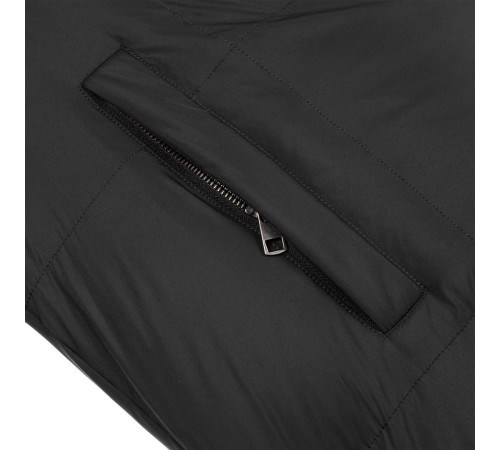 Пуховик унисекс Kapsula, черный