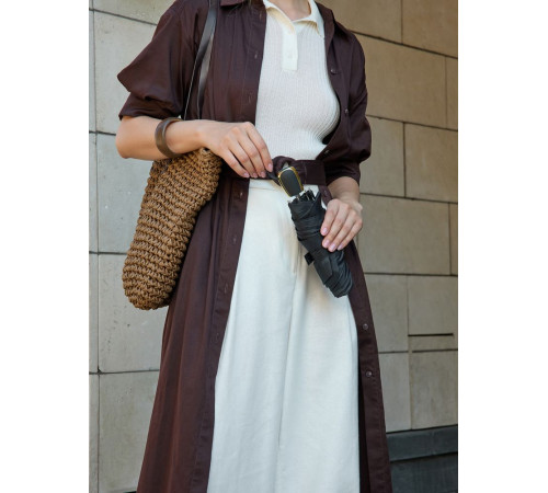 Зонт складной Nicety, черный