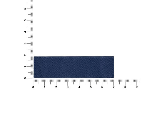 Лейбл тканевый Epsilon, XS, темно-синий