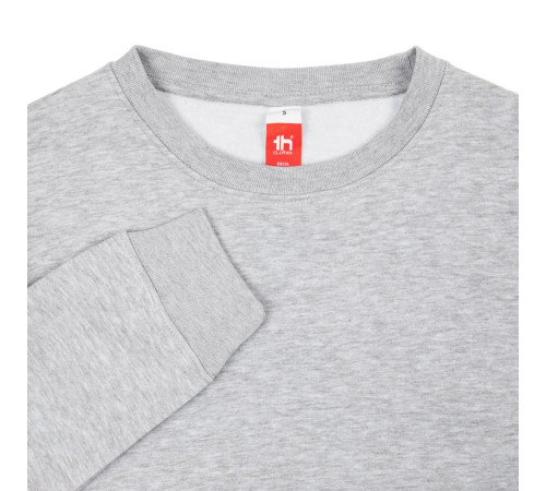 Свитшот унисекс Delta, серый меланж