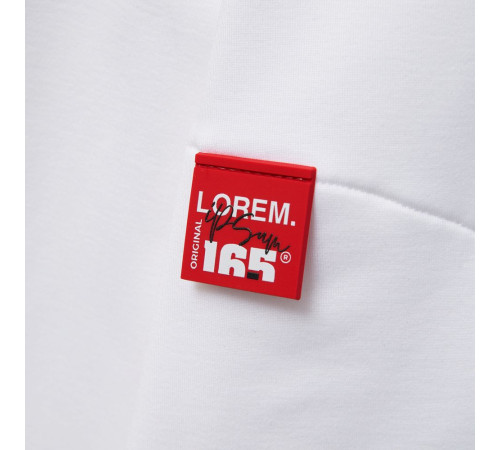 Лейбл из ПВХ Kare, красный