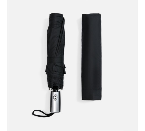 Зонт складной Fiber, черный