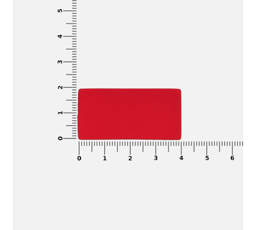 Лейбл Listra Soft Touch, XS, красный