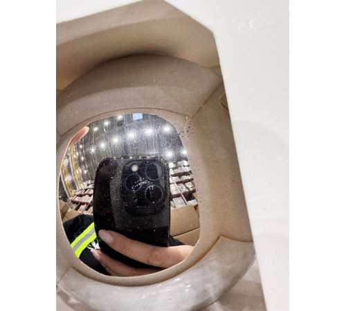 Оформительский шар Finery, 10 см, глянцевый серебристый