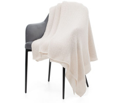 Плед Knitly, белый