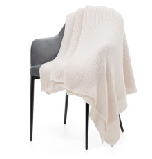 Плед Knitly, белый