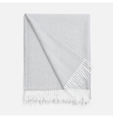 Плед «Гирвас», светло-серый