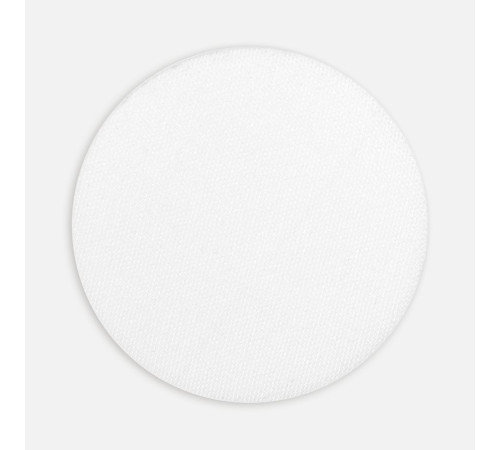Наклейка тканевая Lunga Round, M, белая