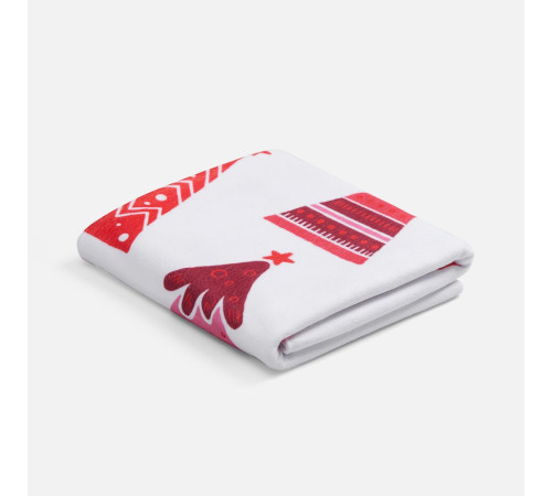 Флисовый плед Imaginario, красный