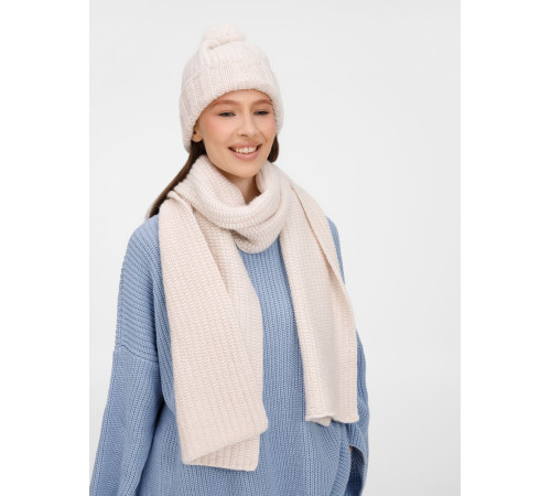 Шапка Frissonelle, жемчужно-белая