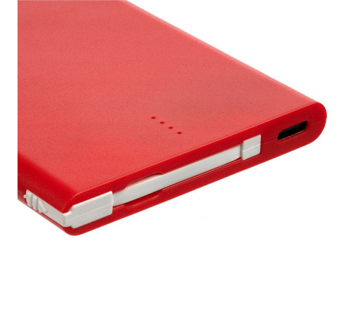Внешний аккумулятор Easy Trick Comfort 4000 мАч, красный