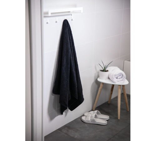 Полотенце Odelle, большое, черное