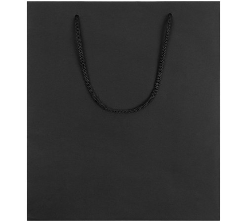 Пакет бумажный Vid L, черный