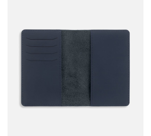 Обложка для паспорта Alaska, синяя