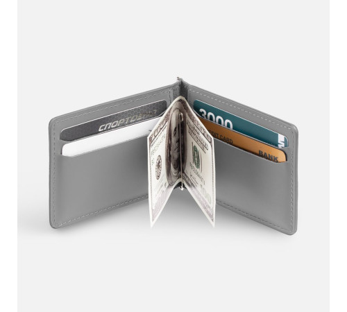 Зажим для купюр Alaska, серый