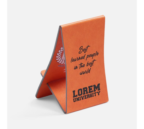 Подставка для телефона Petrus, оранжевая