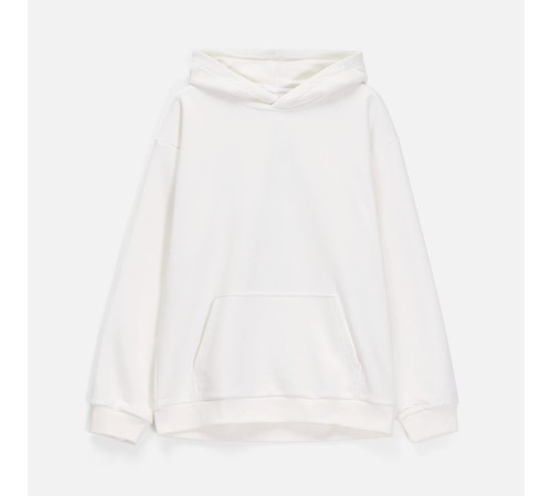 Худи унисекс оверсайз Songo, молочно-белое